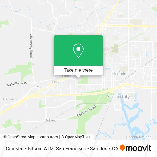 Coinstar - Bitcoin ATM map