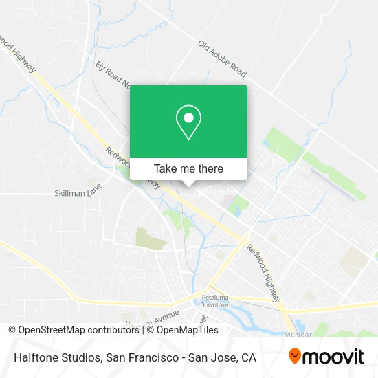 Mapa de Halftone Studios