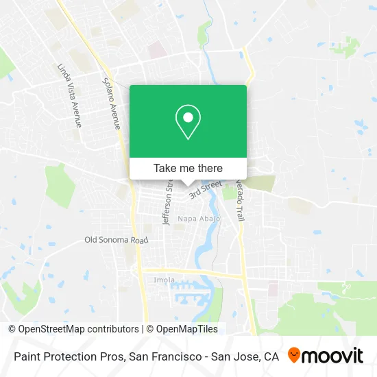 Mapa de Paint Protection Pros