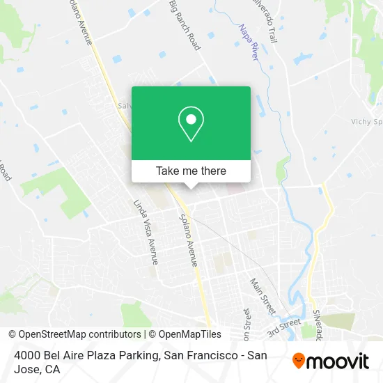 4000 Bel Aire Plaza Parking map