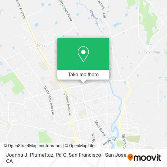 Joanna J. Plumettaz, Pa-C map