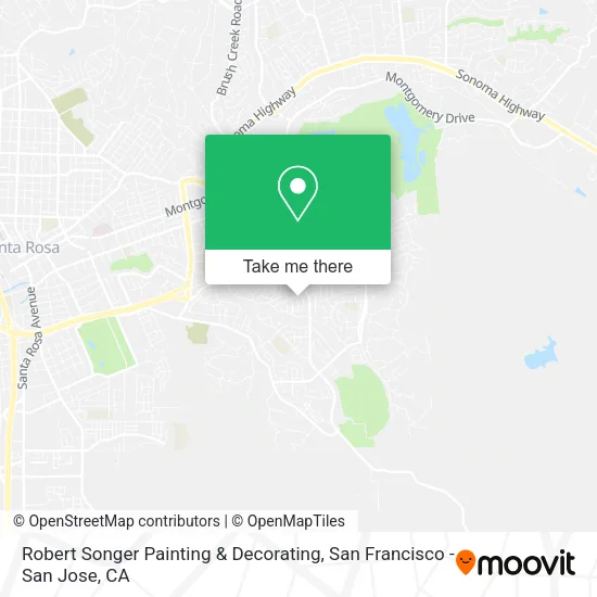 Robert Songer Painting & Decorating map