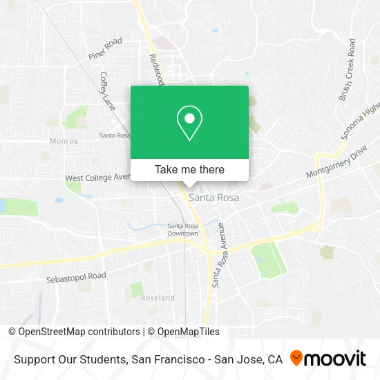 Mapa de Support Our Students