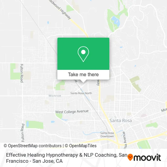 Mapa de Effective Healing Hypnotherapy & NLP Coaching
