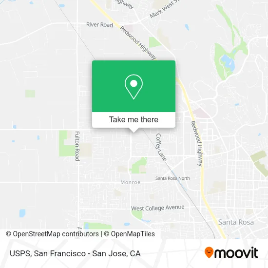 Mapa de USPS