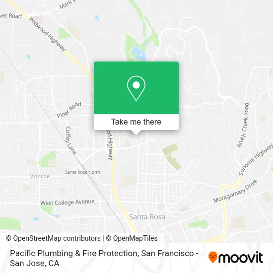 Pacific Plumbing & Fire Protection map