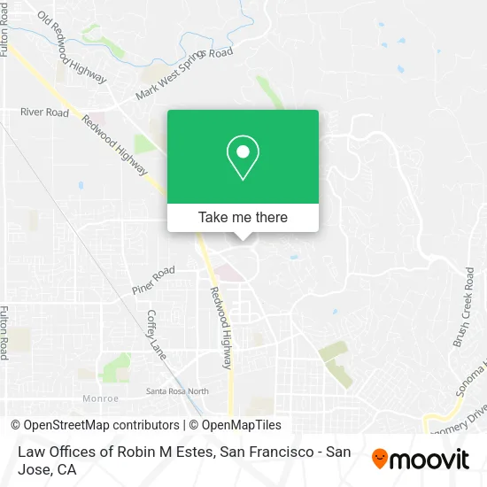 Mapa de Law Offices of Robin M Estes