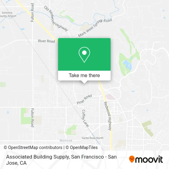 Mapa de Associated Building Supply