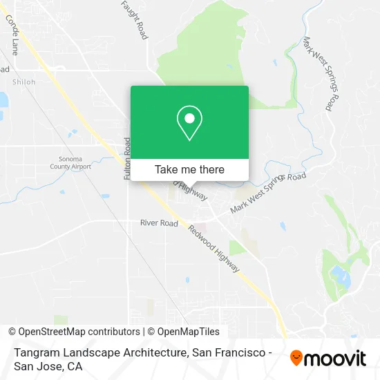 Tangram Landscape Architecture map