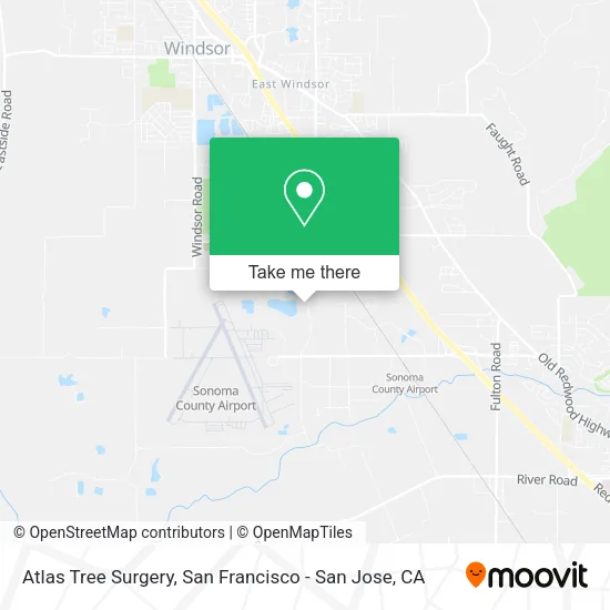 Atlas Tree Surgery map