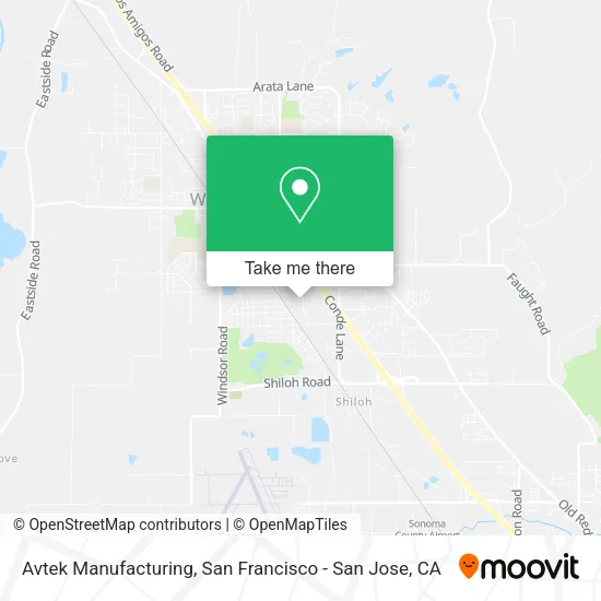 Mapa de Avtek Manufacturing