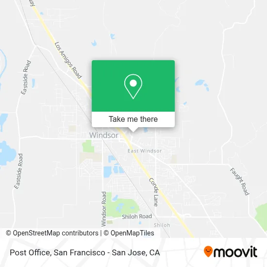 Post Office map