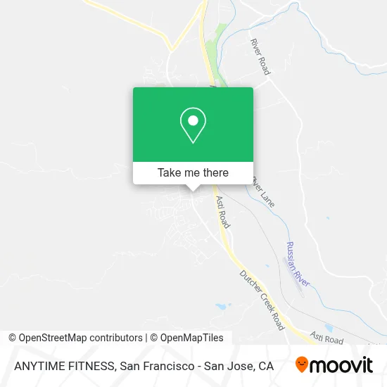 ANYTIME FITNESS map