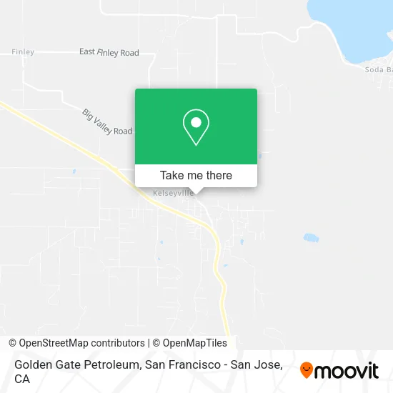 Mapa de Golden Gate Petroleum