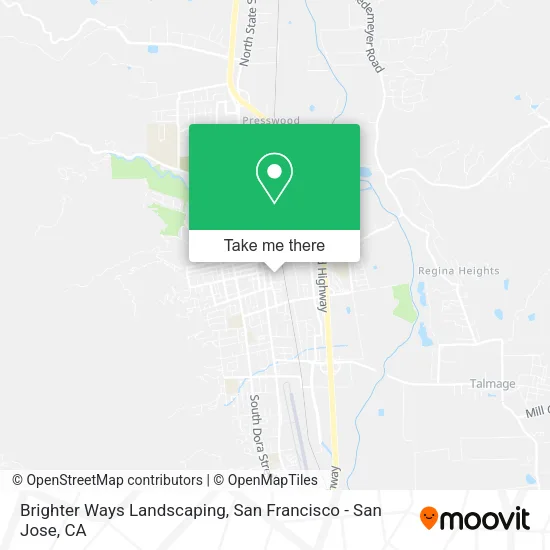Mapa de Brighter Ways Landscaping