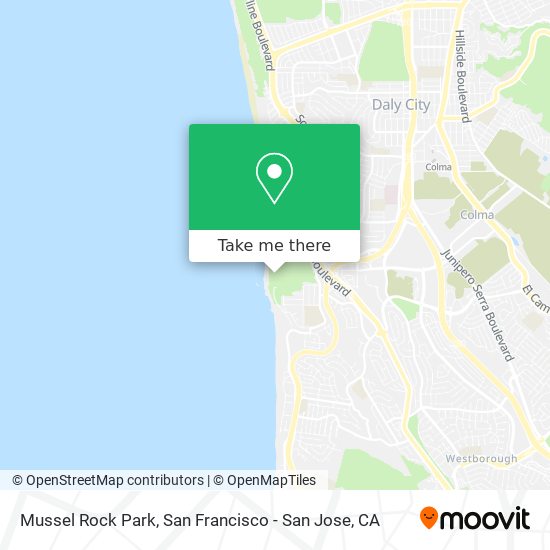 Mussel Rock Park map