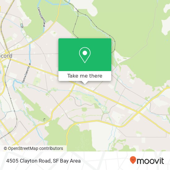 Mapa de 4505 Clayton Road