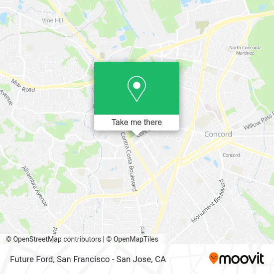 Future Ford map