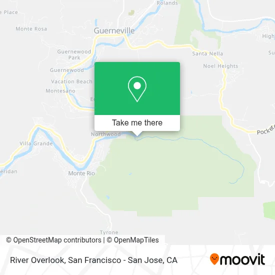 River Overlook map