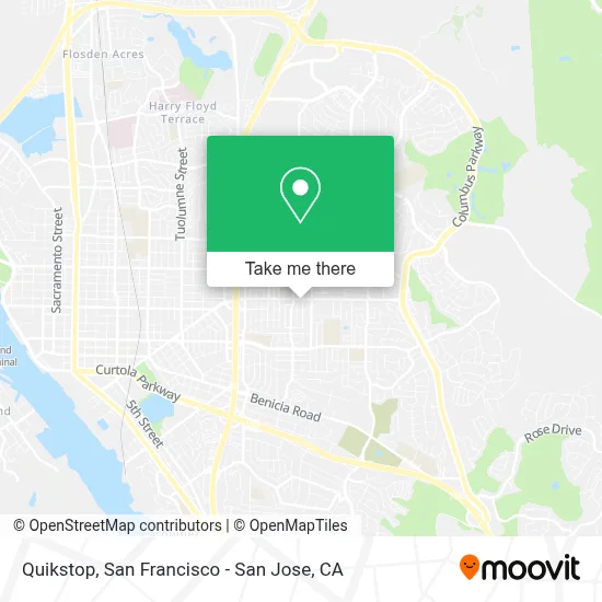 Quikstop map