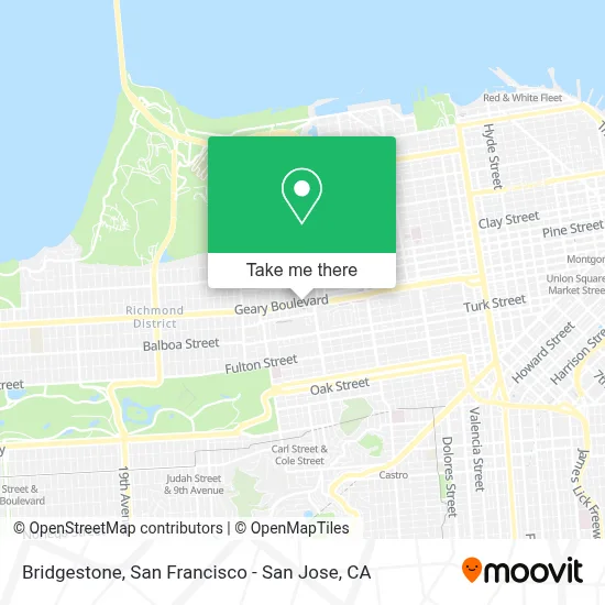 Bridgestone map