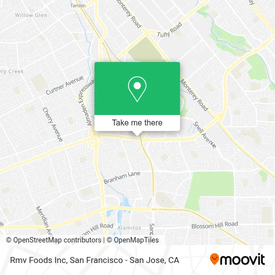 Rmv Foods Inc map