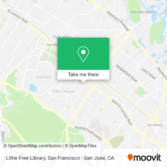 Little Free Library map