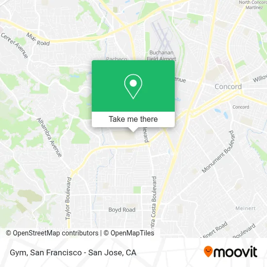 Gym map