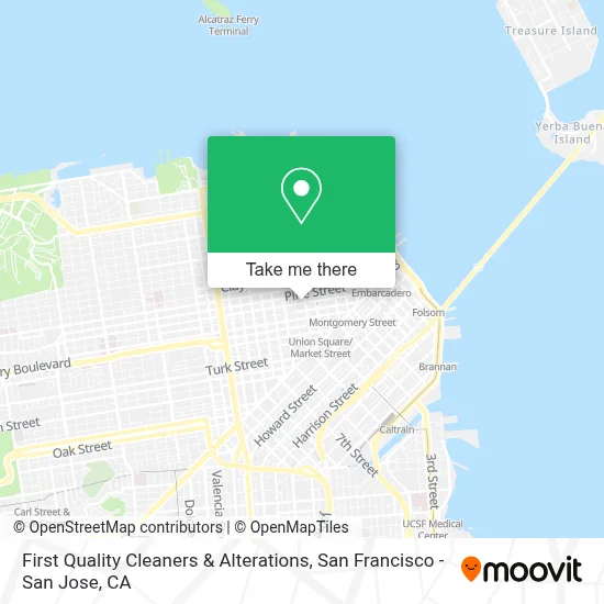 First Quality Cleaners & Alterations map