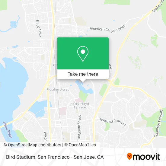 Bird Stadium map