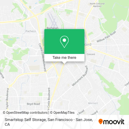 Smartstop Self Storage map