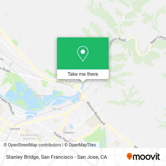 Stanley Bridge map
