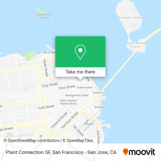 Plant Connection SF map