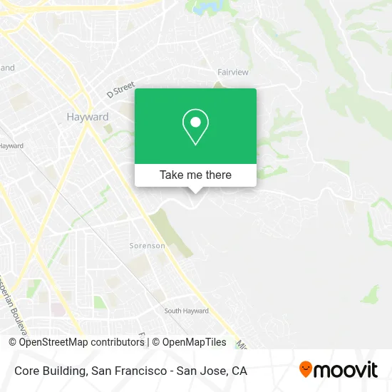 Core Building map