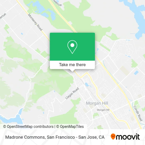 Madrone Commons map