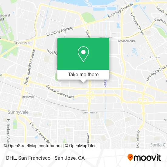 DHL map