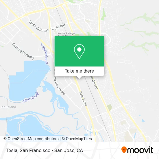 Tesla map