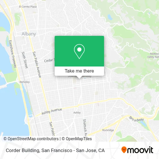 Corder Building map