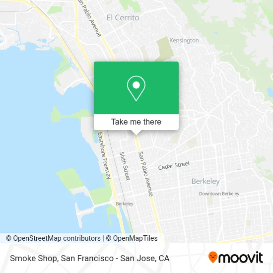Smoke Shop map