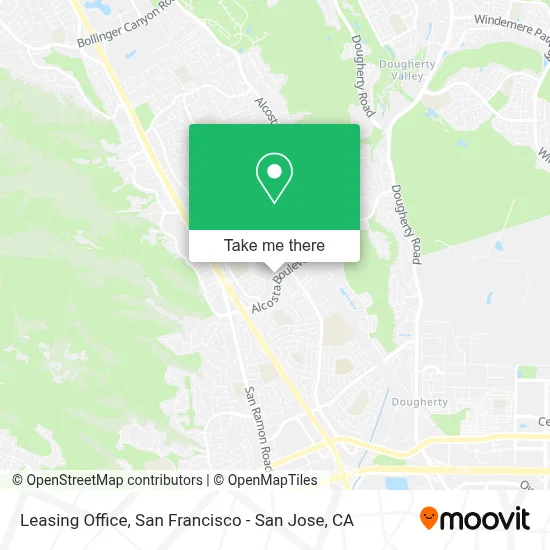Leasing Office map