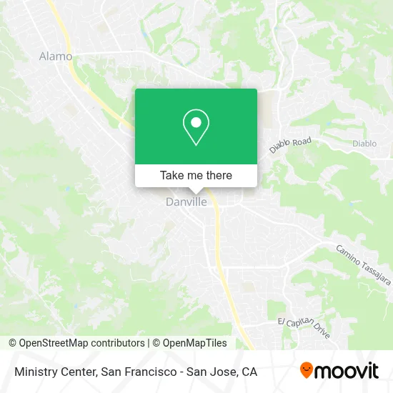 Ministry Center map