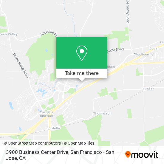 Mapa de 3900 Business Center Drive