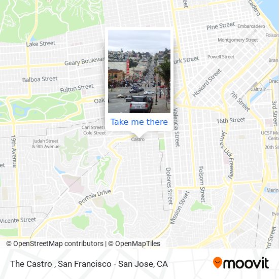 Mapa de The Castro