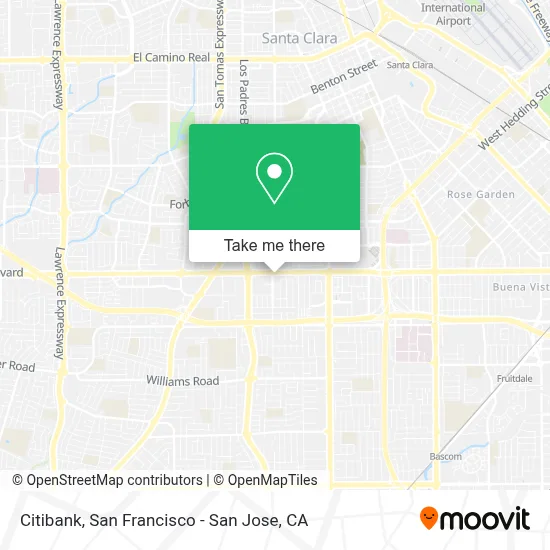 Citibank map