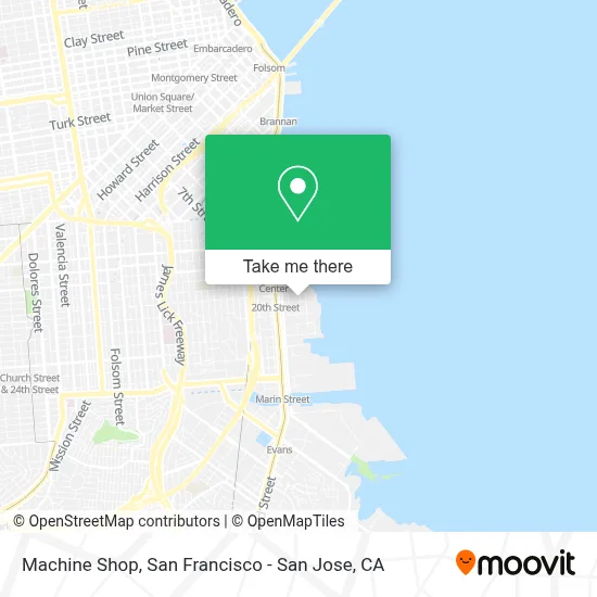 Machine Shop map