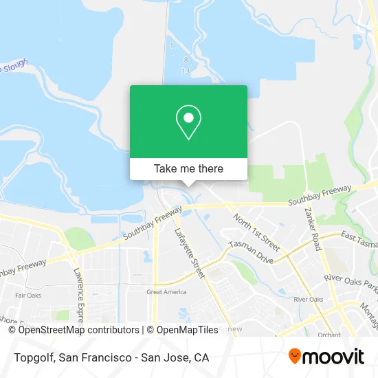 Topgolf map