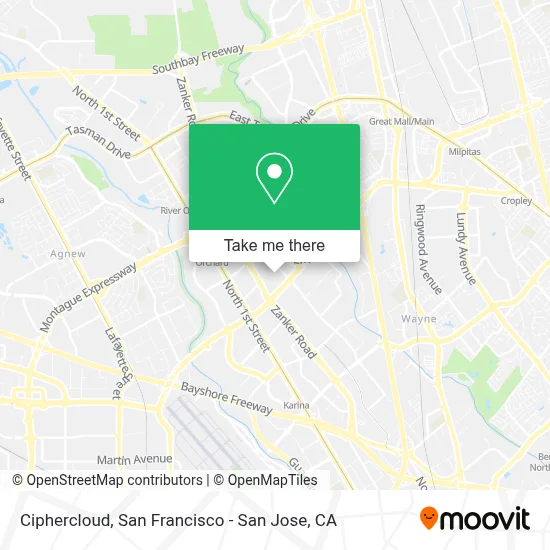 Ciphercloud map