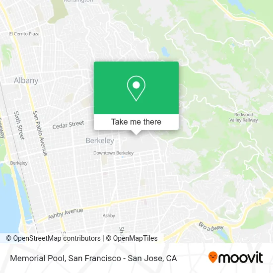 Memorial Pool map