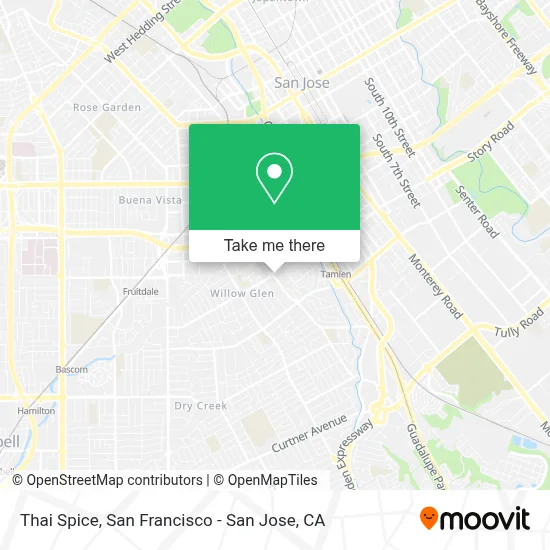 Thai Spice map