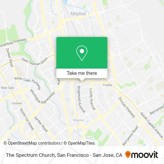 The Spectrum Church map